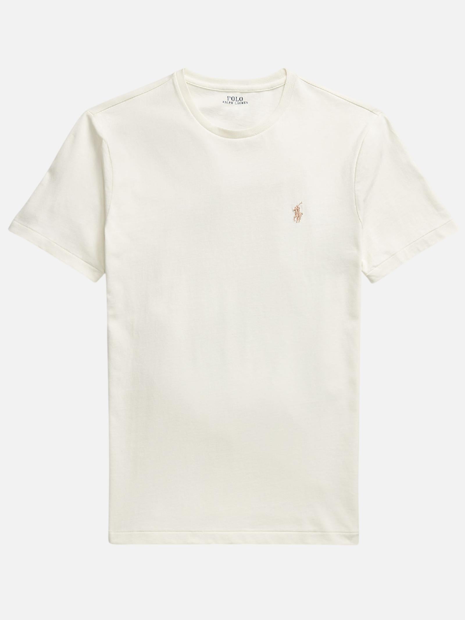 T-shirt uomo in cotone manica corta 710671438 350 RALPH LAUREN 