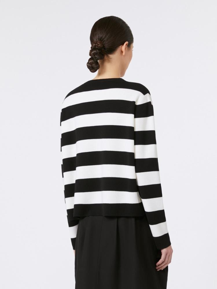 Maglia in lana con ricamo 1951 VITERBO 007 MAX MARA 