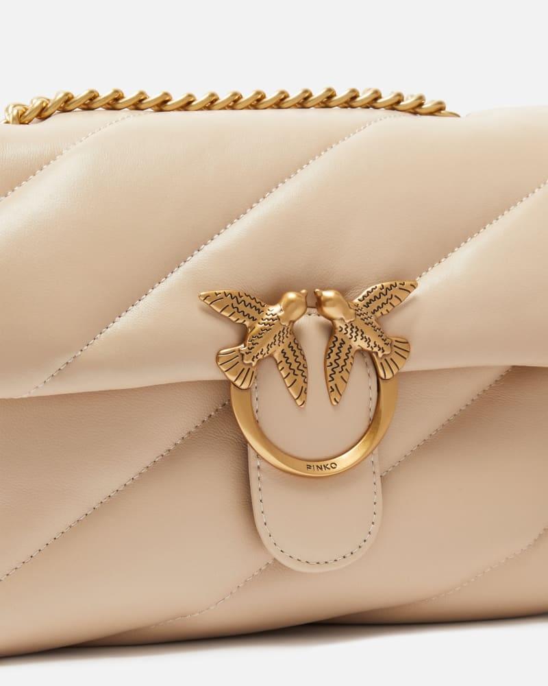 Classic Love Bag Puff Maxi Quilt 100038A0F2 C50Q PINKO 