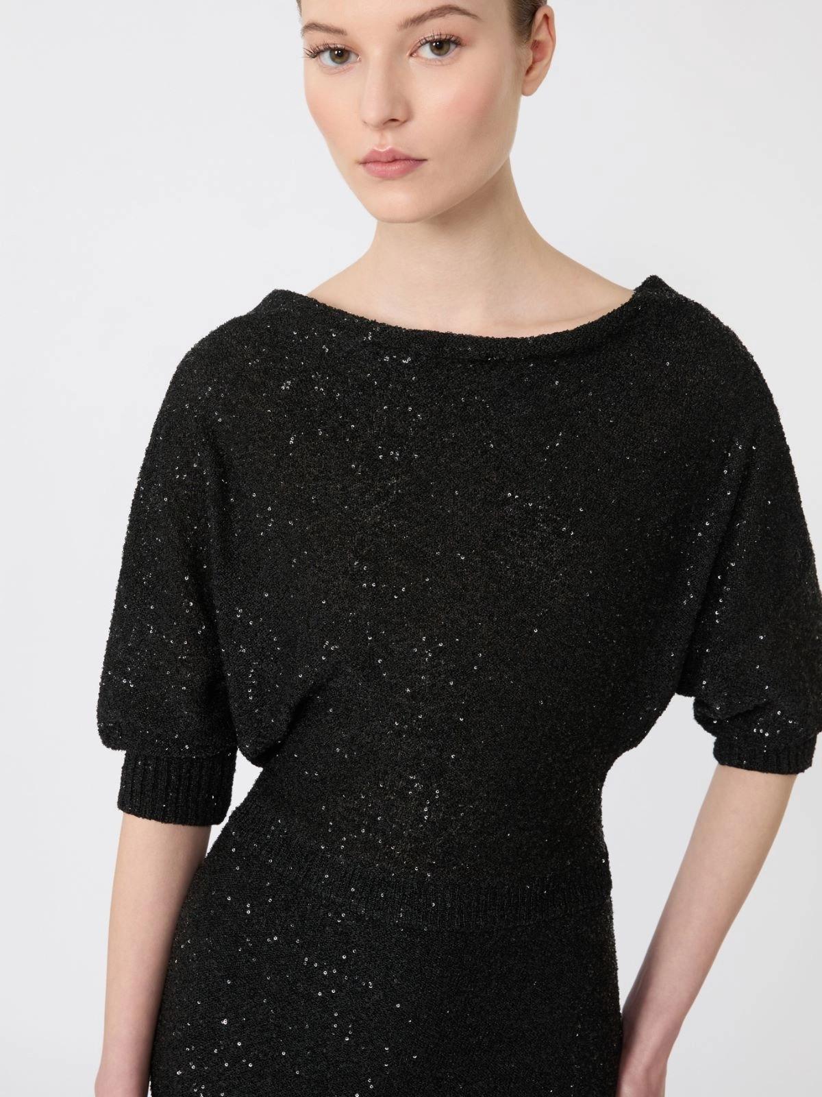 MSEGETTO<BR/>Abito in filato di viscosa e paillette MSEGETTO 001 MAX MARA STUDIO 