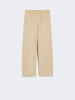 Pantalone in felpa di seta e cotone