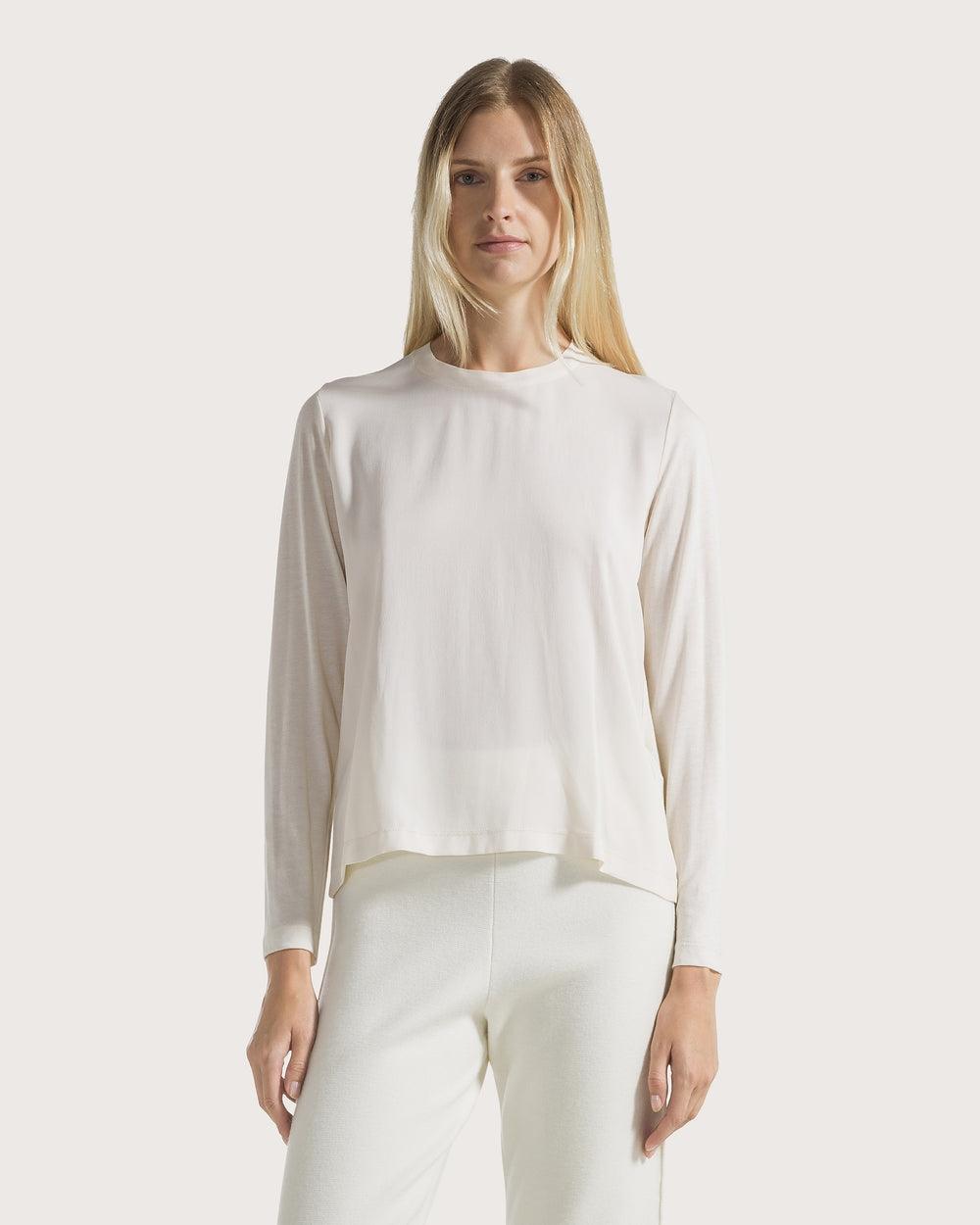 Maglia misto seta MJ1932890180 999 SEVENTY 