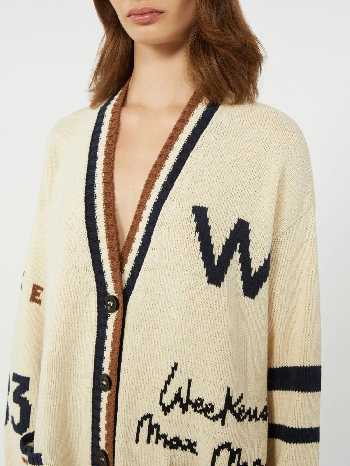 WKDBLASONE<BR/>Cardigan over in misto cotone WKDBLASONE 004 WEEKEND 