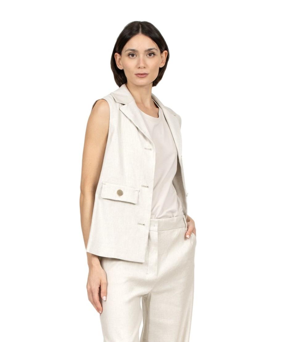Canotta donna in cotone elasticizzato ERBERT 001 S MAX MARA 