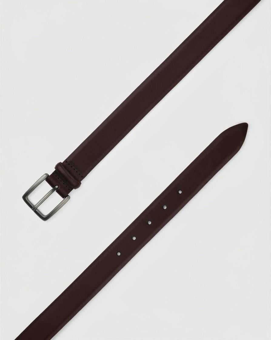 Cintura Monaco in pelle 3 cm<BR/> U08200MNA EBANO ORCIANI 