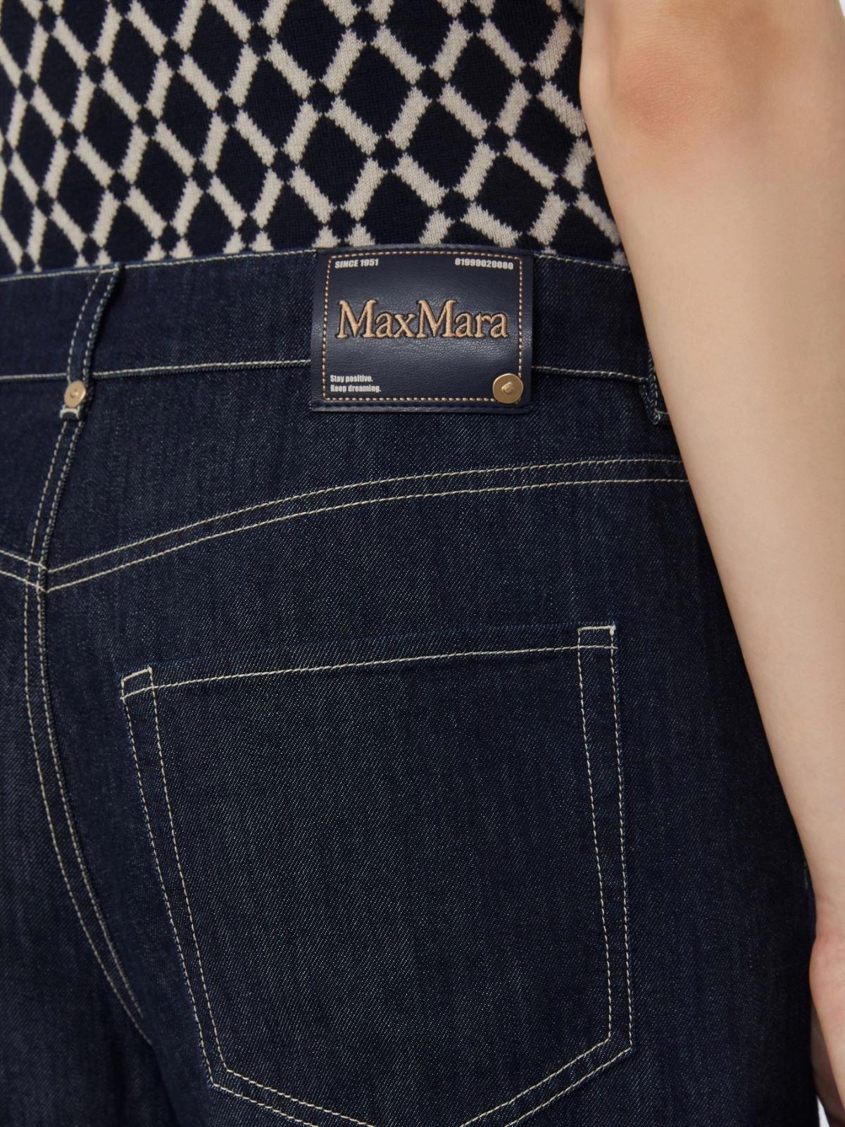 SMMCHIARA<BR/>Jeans in denim con risvolto SMMCHIARA 001 S MAX MARA 