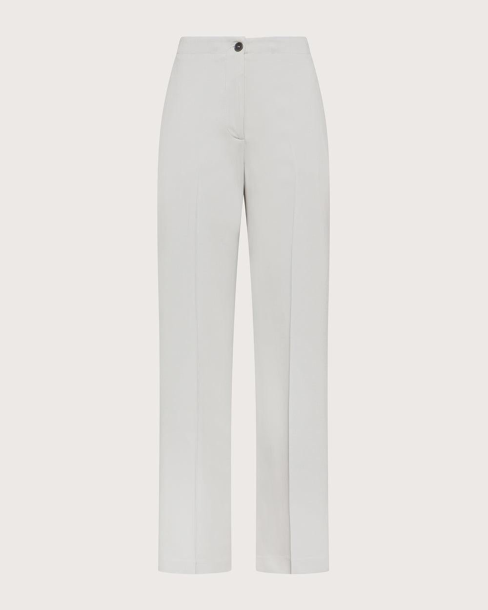 Pantalone lungo relax fit elasticato dietro in cady crêpe viscosa<BR/> PT1173460206 902 SEVENTY 