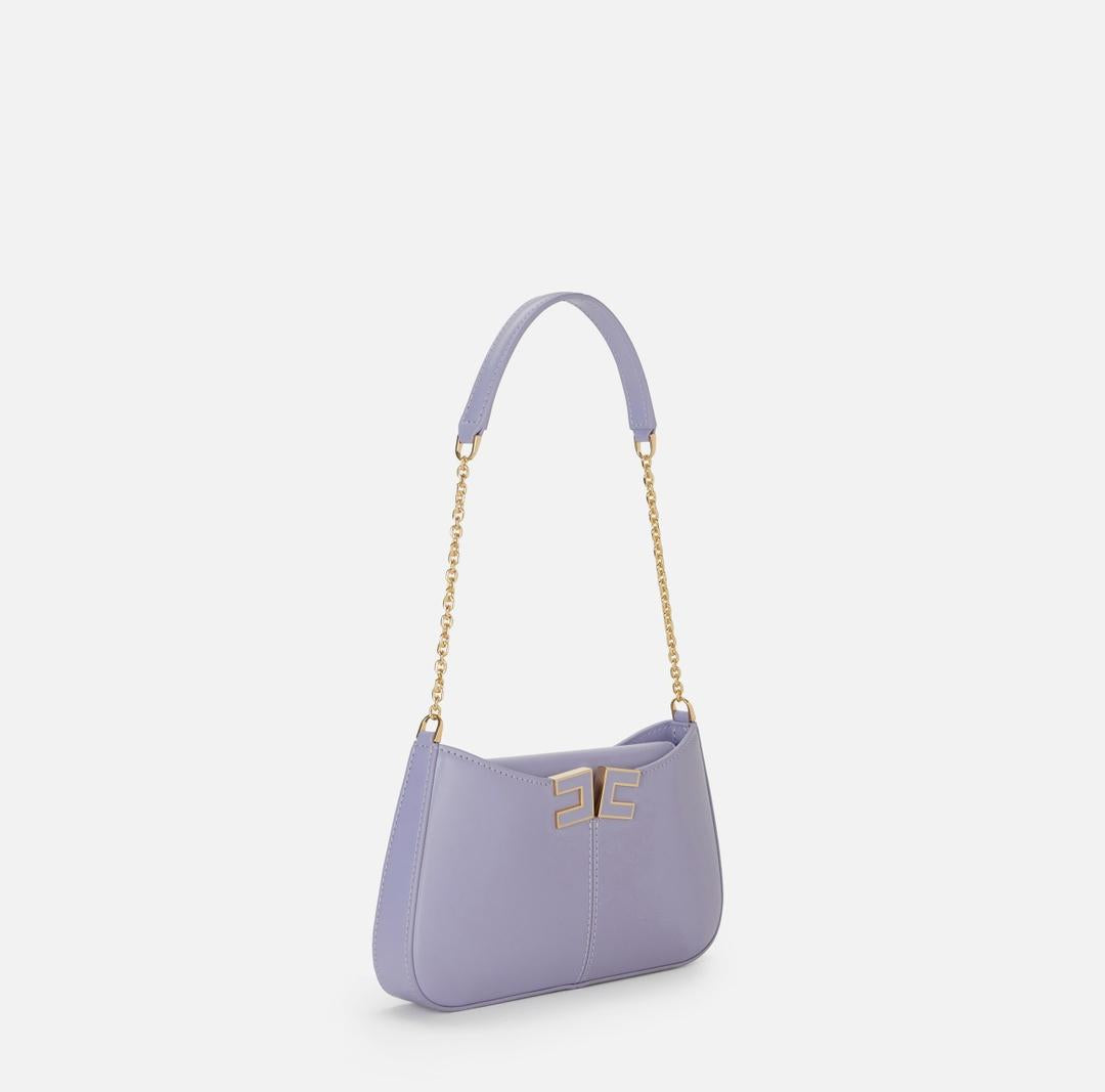 Borsa a spalla con dettaglio logo<BR/> BS93A61E2 EV7 ELISABETTA FRANCHI 