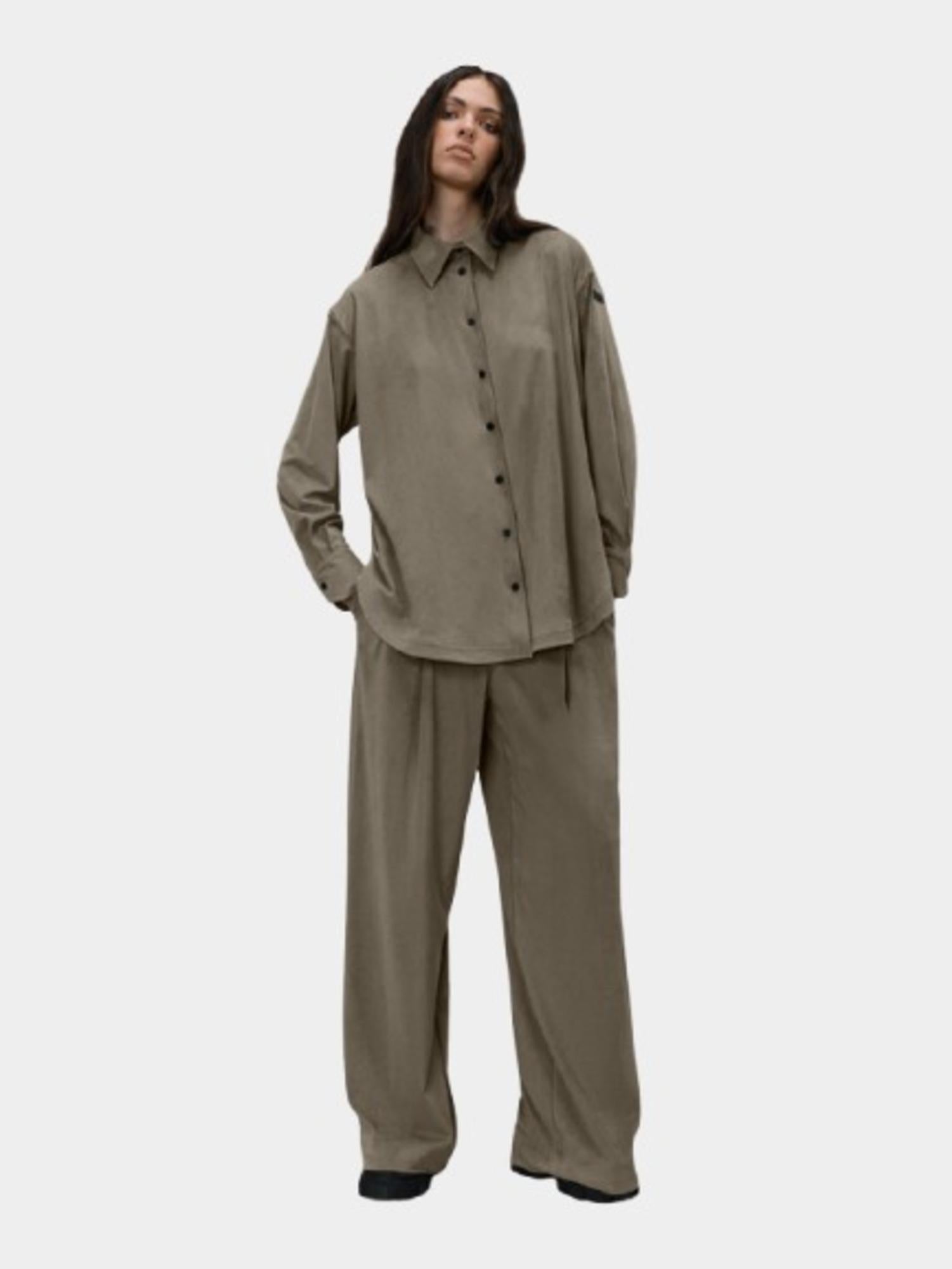 Camicia giacca donna in tessuto tecnico