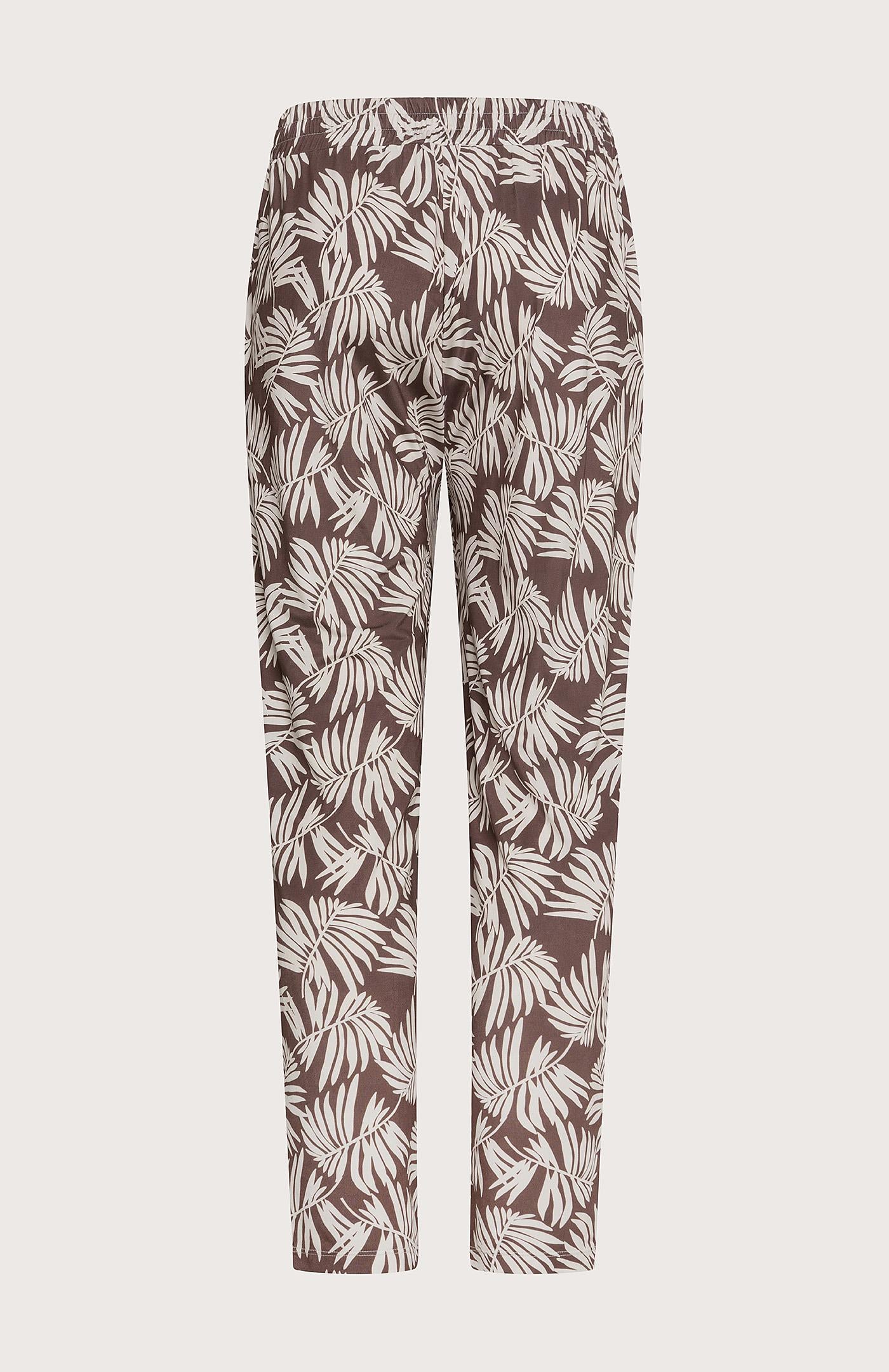 Pantalone donna in jersey stampato