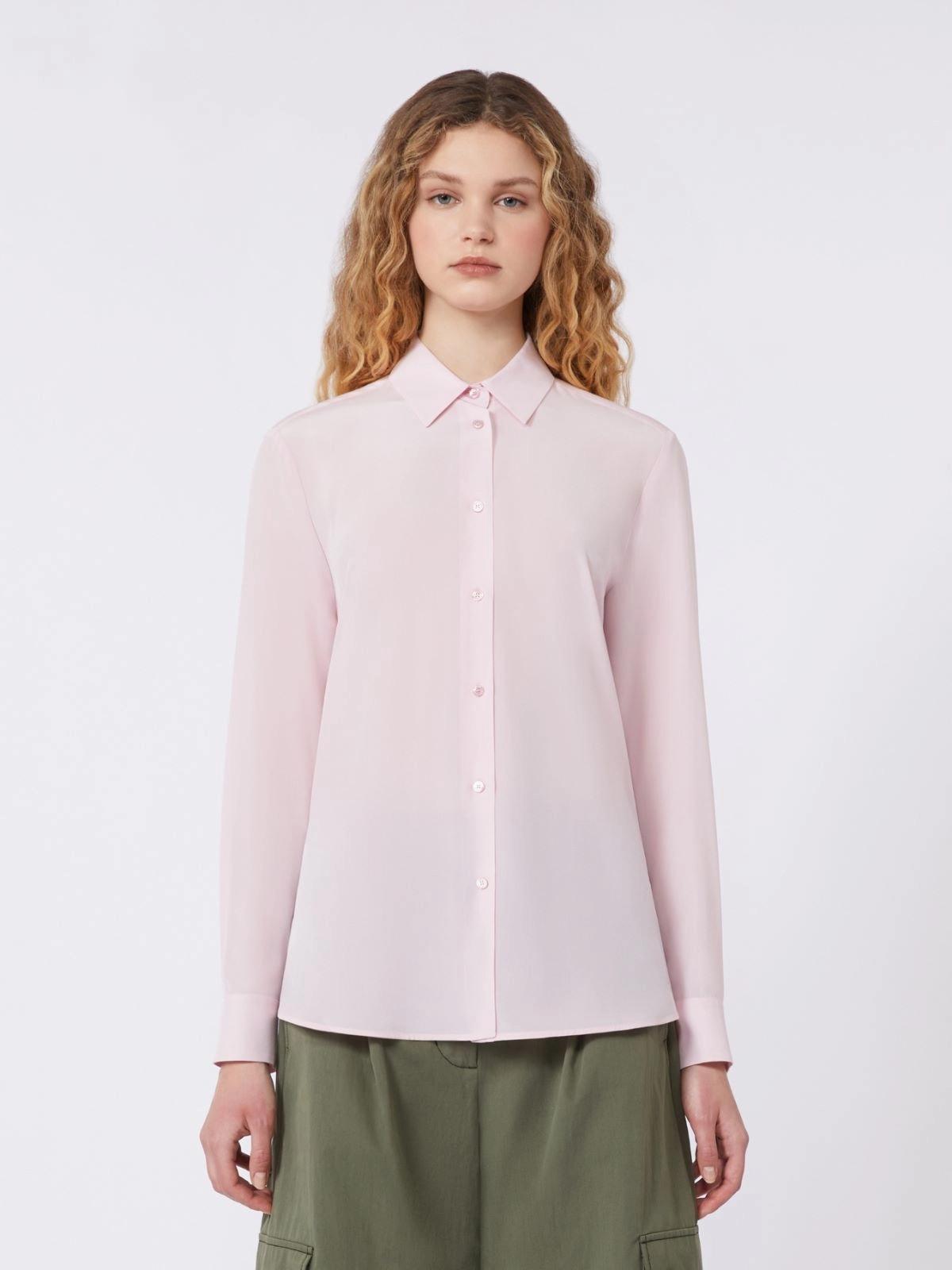 WKDCURVONE<BR/>Camicia in crêpe de Chine di seta WKDCURVONE 057 WEEKEND 