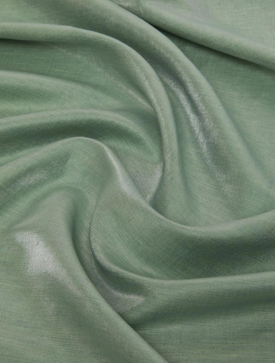 STOLA IN MISTO LINO<BR/>Salvia IBLVELIERO 001 IBLUES 