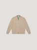 Giacca in cotone piquet con zip