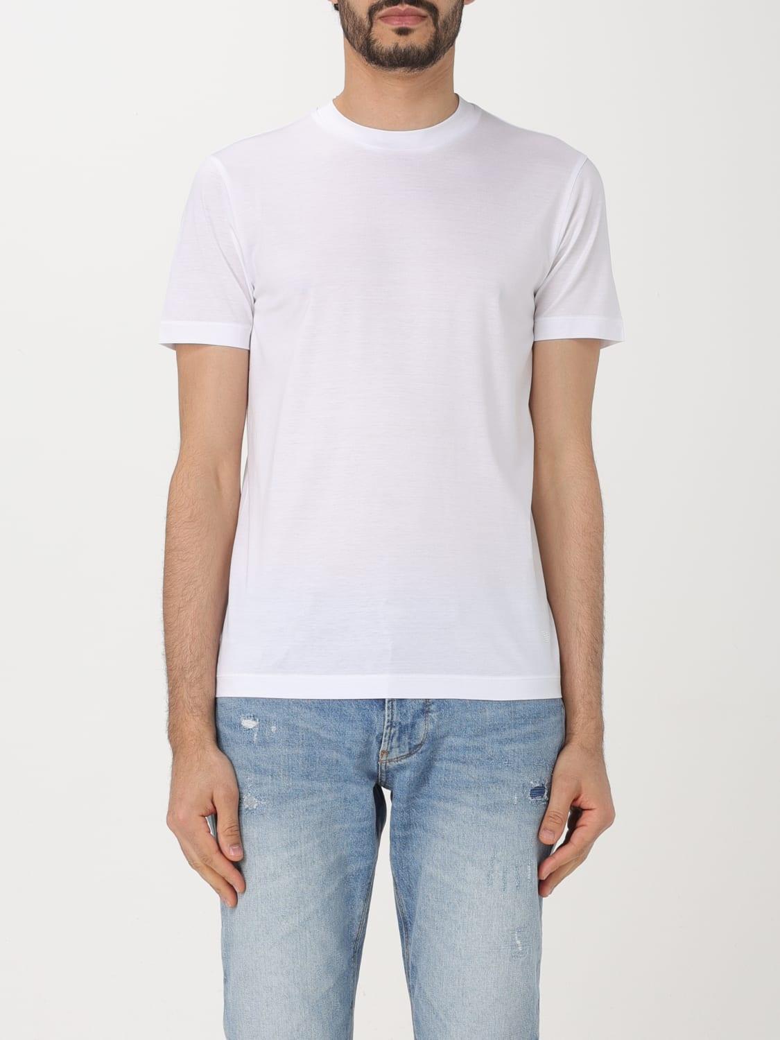 T-shirt basic con logo in tono 8N1TE81JUVZ 0100 ARMANI 