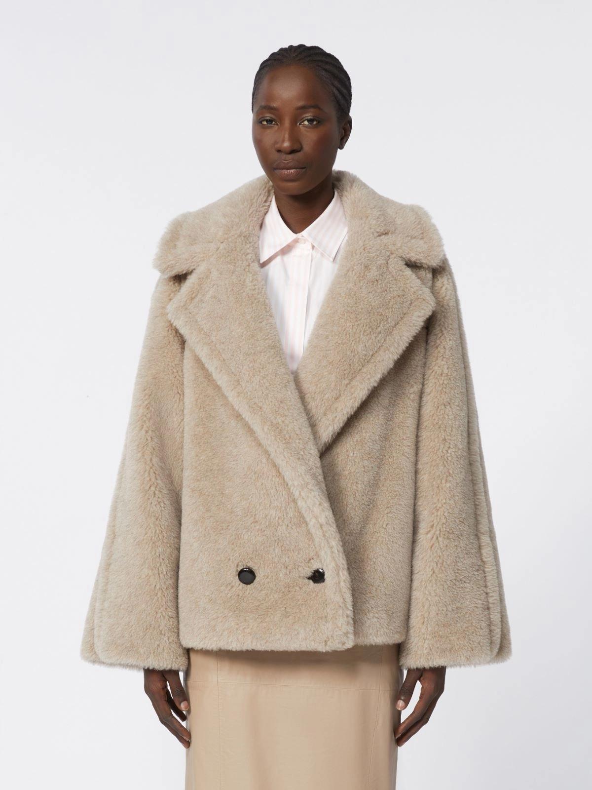 MXMCAMBUSA<BR/>Cappotto in Teddy di alpaca e cachemire MXMCAMBUSA 006 MAX MARA 
