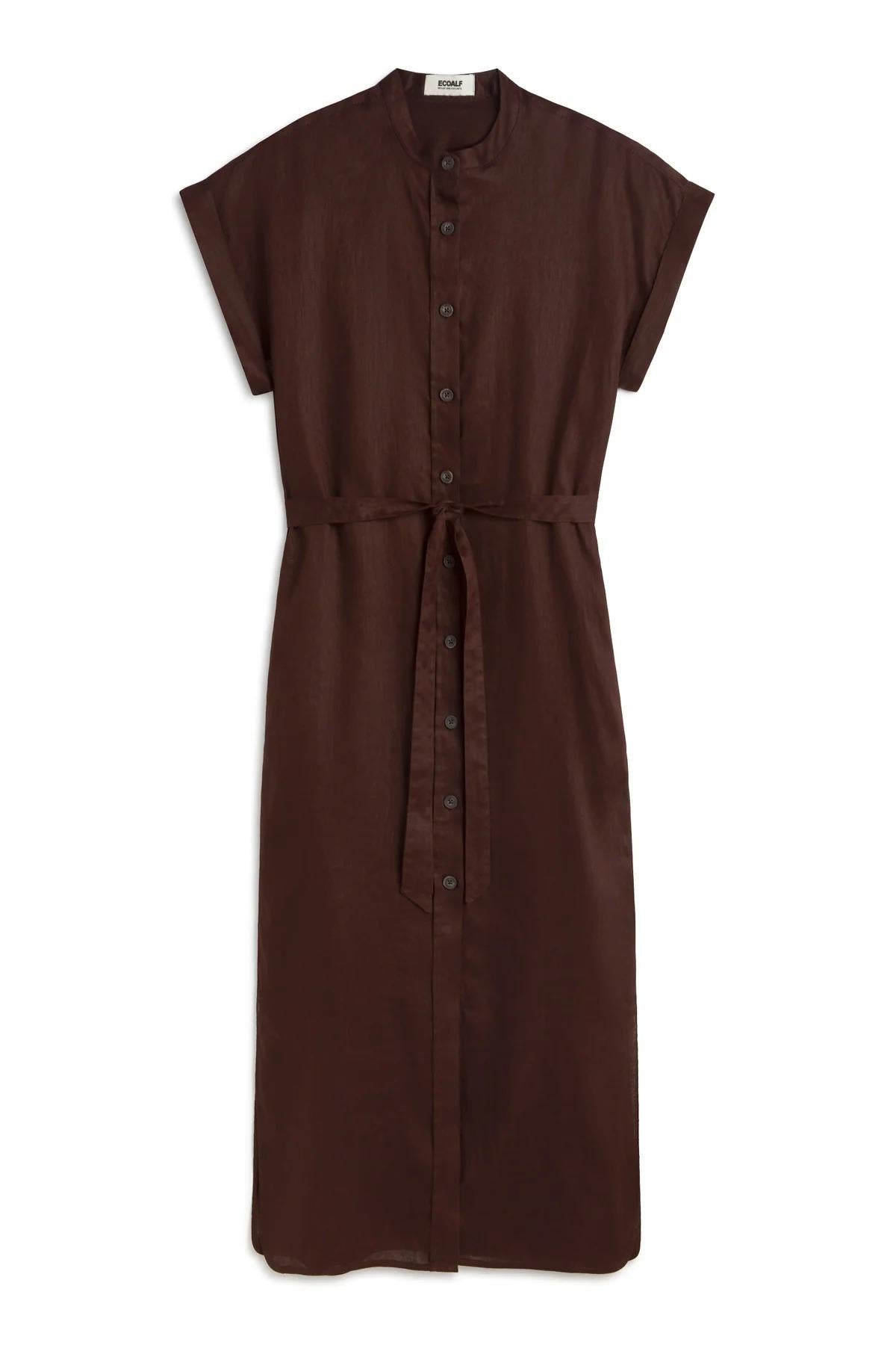Vestito Ametista Marrone<BR/><BR/> AMATISTA 538 ECOALF 