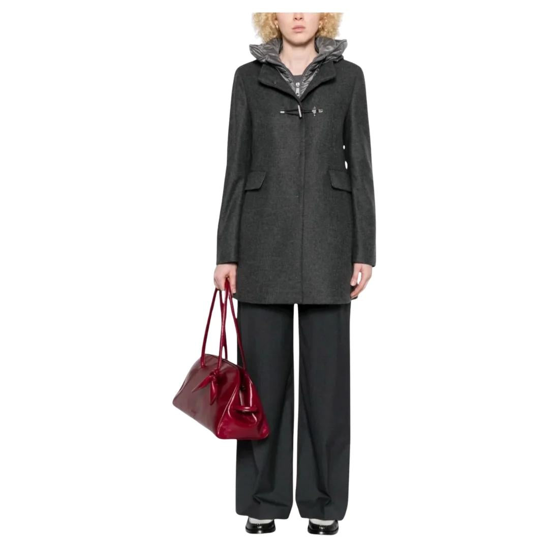 Toggle Coat in Panno di Lana<BR/> NAW59513430XMY B803 FAY 