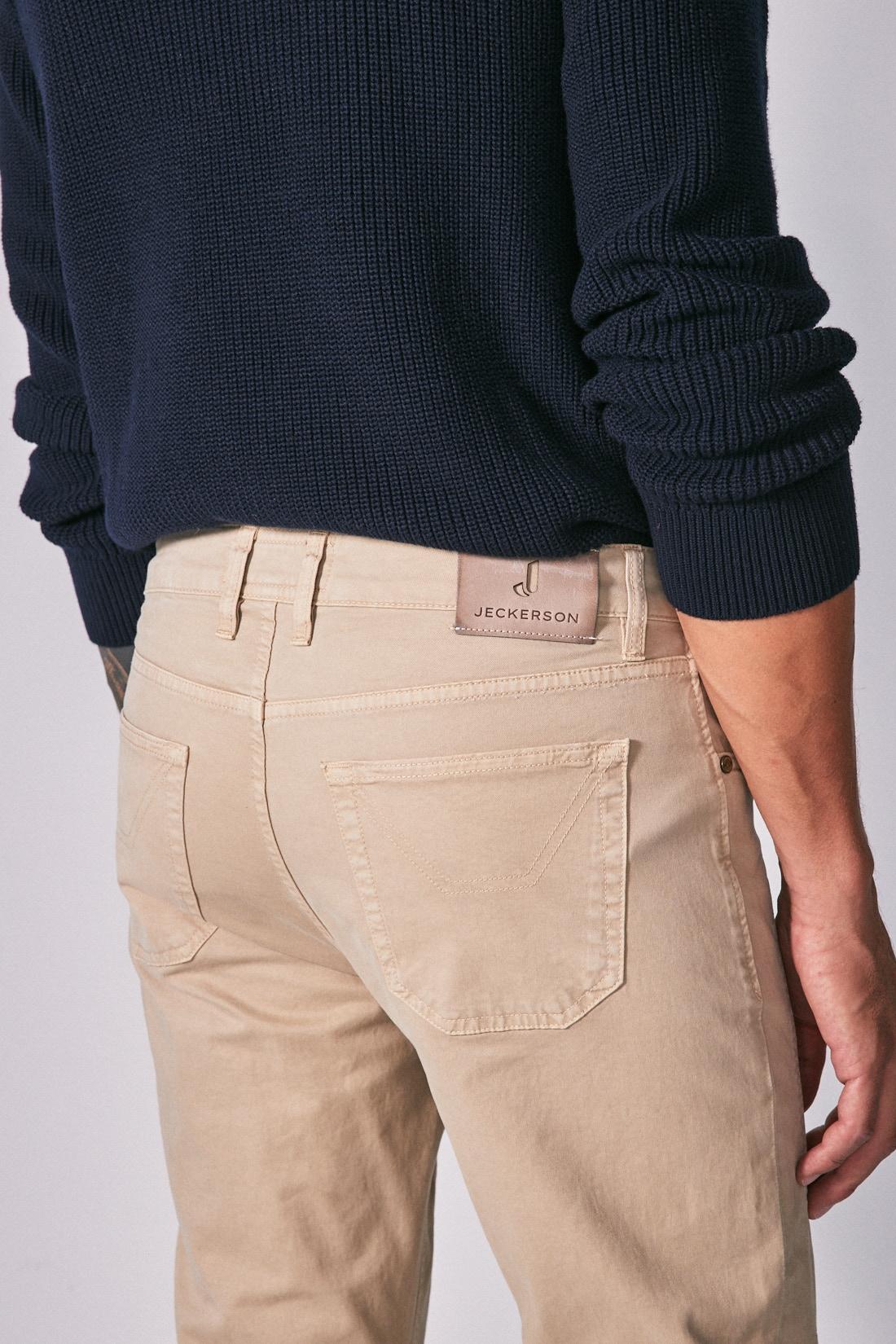 Pantalone JAMES Gabardina  Toppa Skinny Fit JAMES5GABA 7054 JECKERSON 