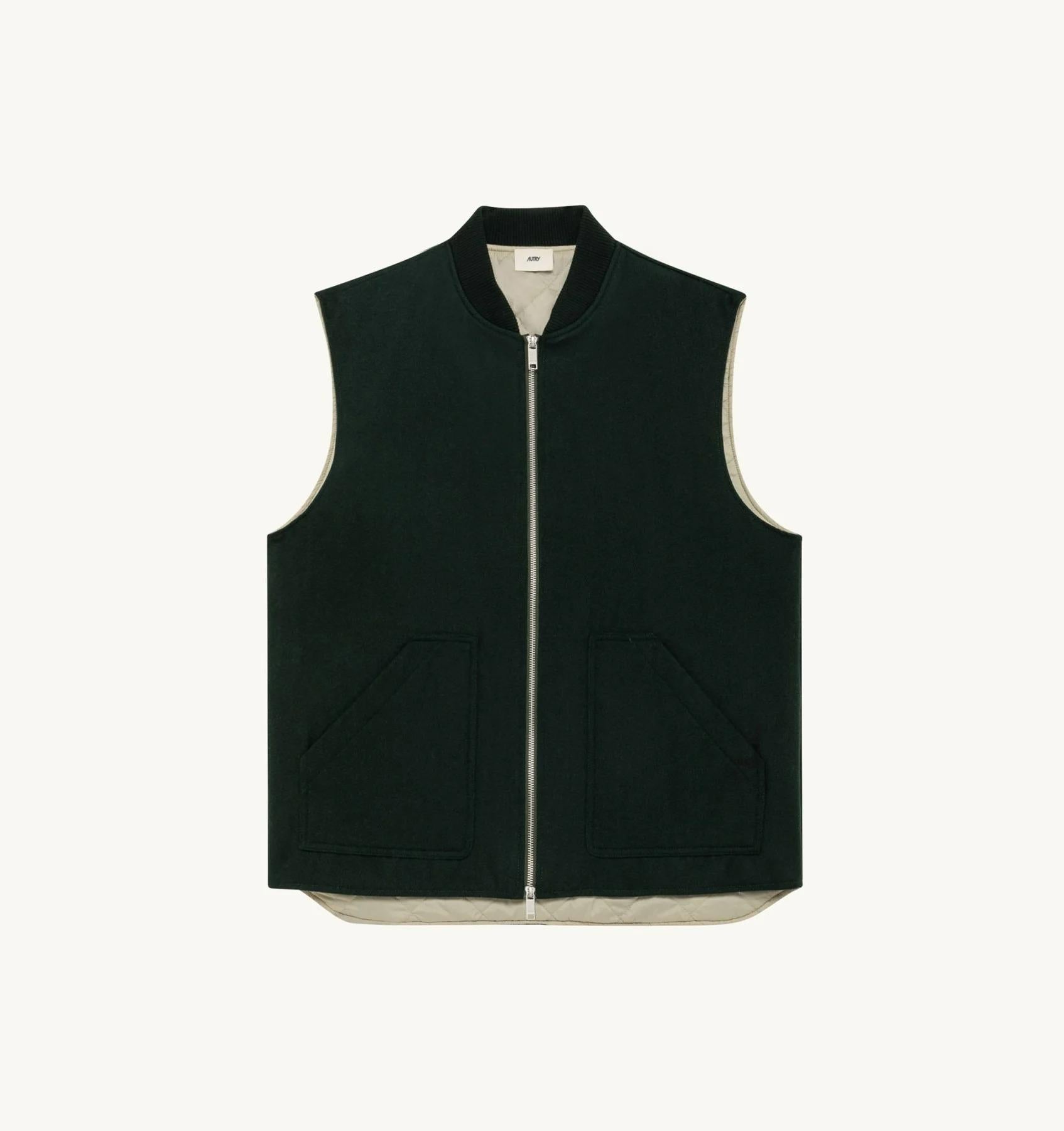 GILET IN PANNO UNISEX<BR/> VEPX O6LG AUTRY ACTION SHOES 