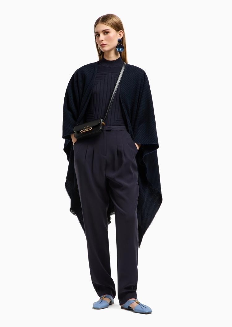 Pantalone in tessuto tecnico dallo stile rilassato EW000834AF10206 UB115 ARMANI 