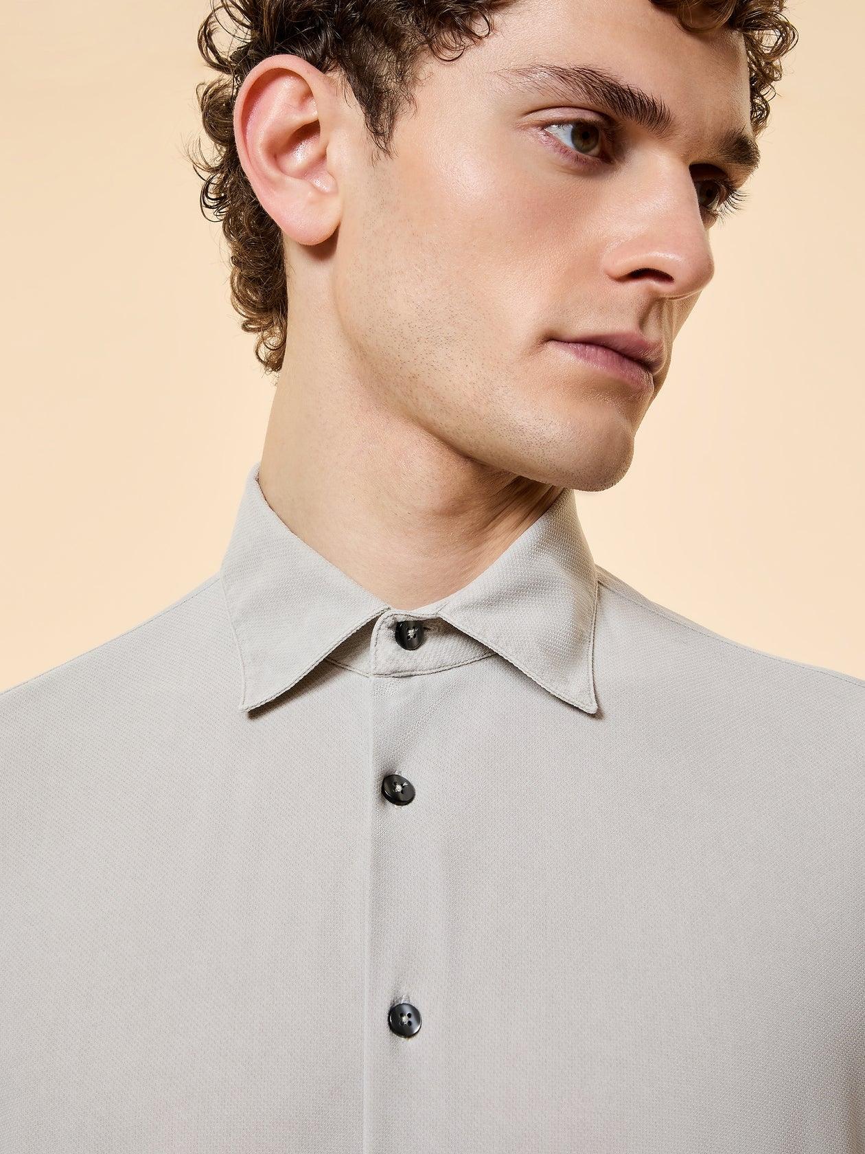Techno Wash Piquè Shirt<BR/> 26256 85 RRD 