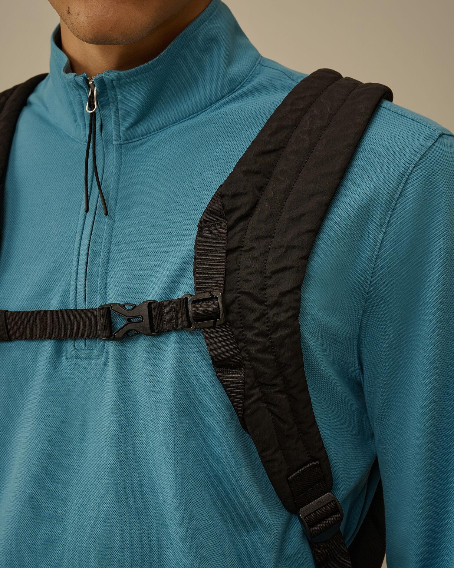 Nylon B Lens Backpack<BR/> CMAC737A 999 C.P. COMPANY 