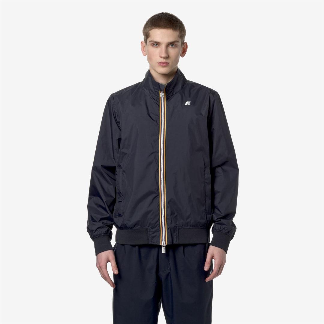 Giacca uomo in tessuto tecnico idrorepellente