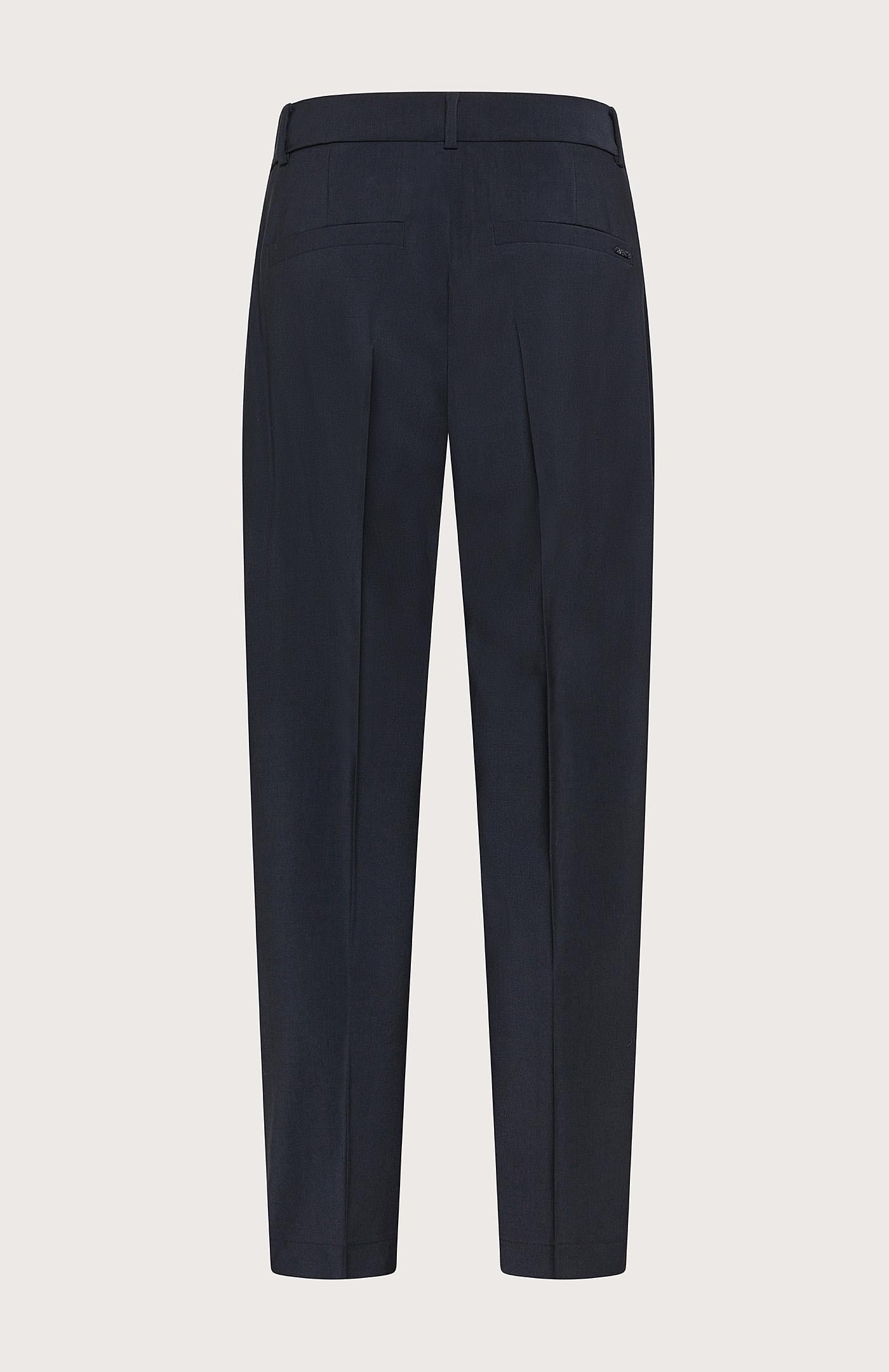 Pantalone donna in fresco lana carrot