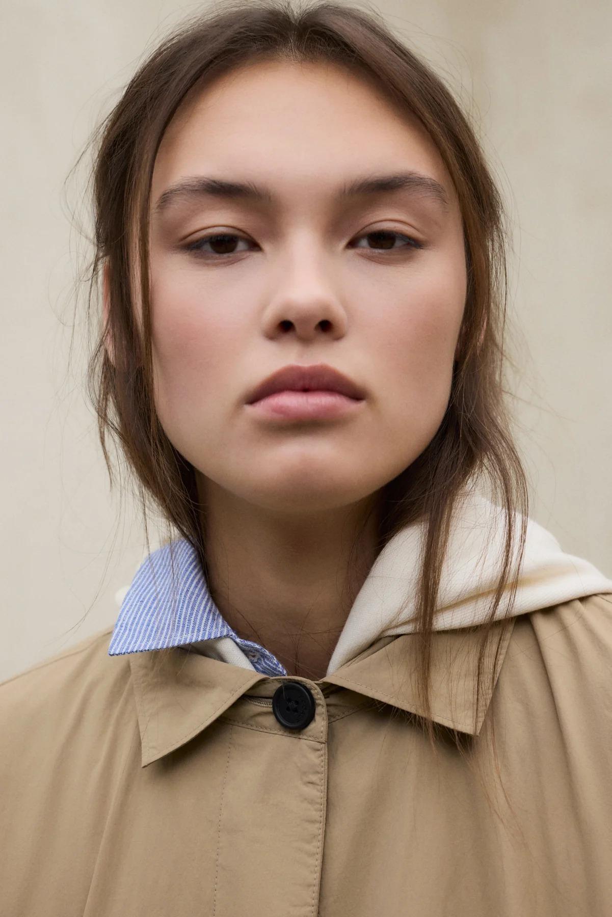 Trench Packable Verne Beige<BR/><BR/> VERNE 993 ECOALF 