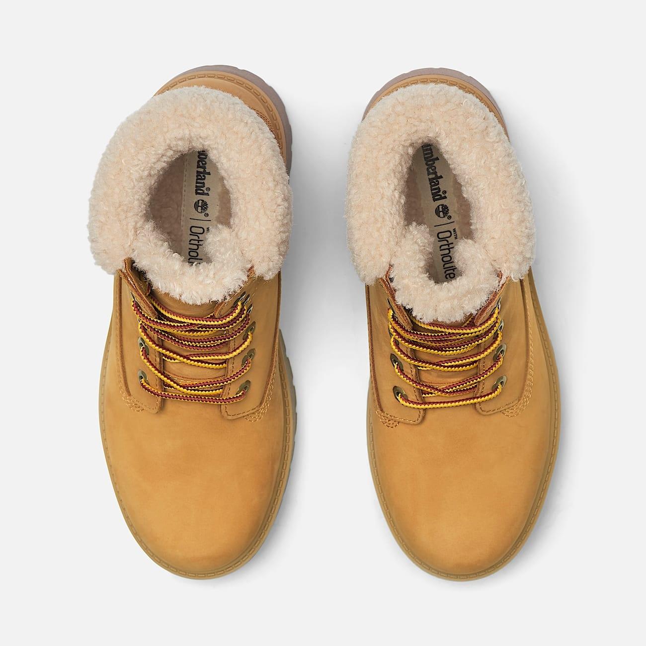 Stivale Impermeabile Foderato con Plateau Stone Street da Donna TB0A2PU6 7541 TIMBERLAND 