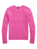 Maglia in misto lana cashmere a trecce
