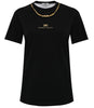 T-shirt in jersey di cotone con collana