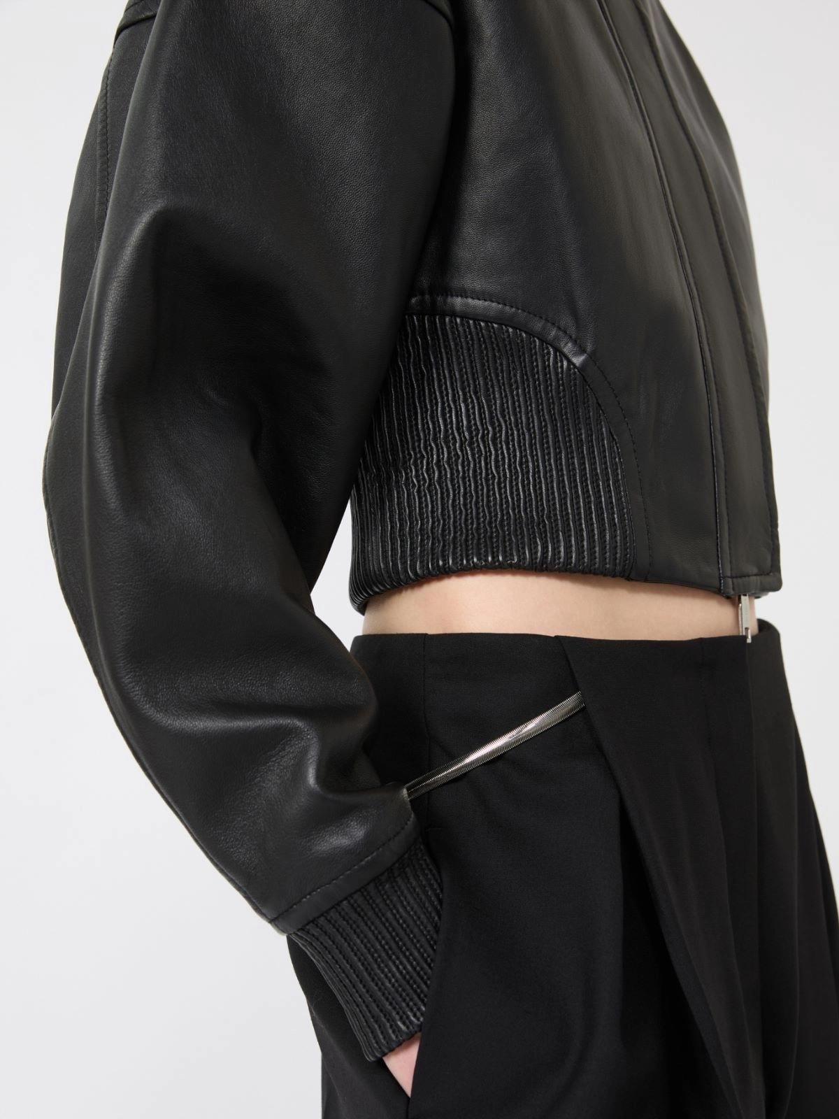 SPXOSSIDO<BR/>Giacchino corto in pelle SPXOSSIDO 002 SPORTMAX 