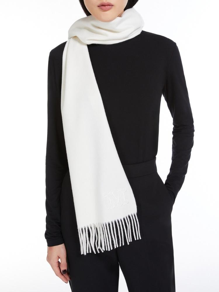 Stola in cachemire con ricamo Monogram WSDALIA 091 MAX MARA ACCESSORI 