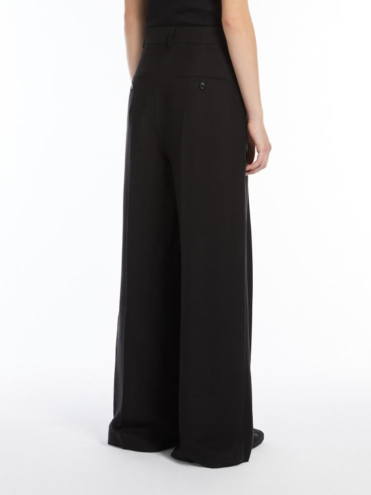 Pantalone ampio in viscosa e lino<BR/> VELIERO 003 WEEKEND 