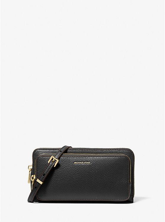 Borsa a tracolla Jet Set convertibile grande in pelle martellata 32F5GJ6C7L 001 MICHAEL KORS 