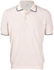 POLO IN MAGLIA CON DETTAGLI A CONTRASTO