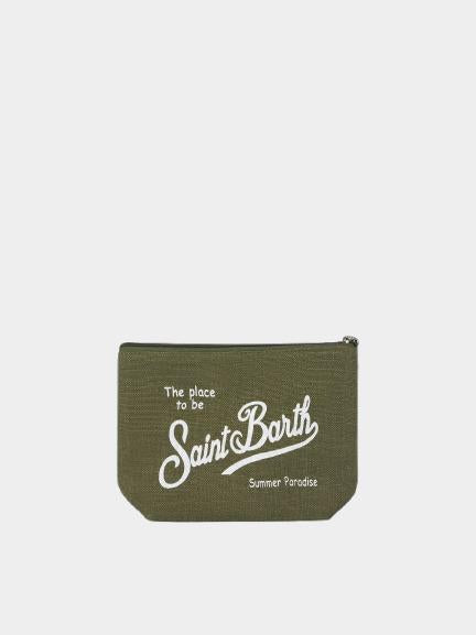 Pochette Aline in lino ALI0004 01189H MC2 SAINT BARTH 