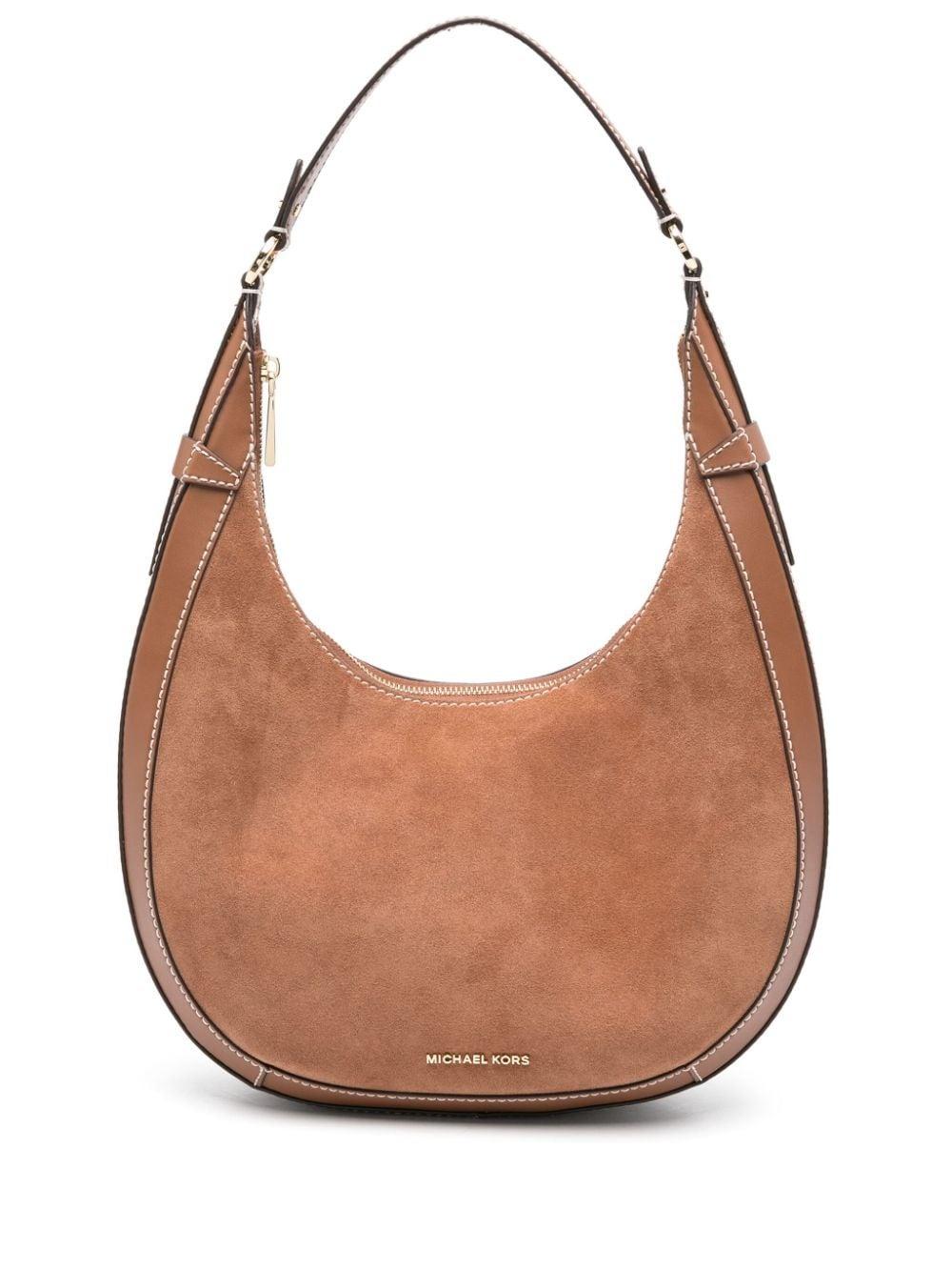 Borsa donna in pelle scamosciata Preston grande