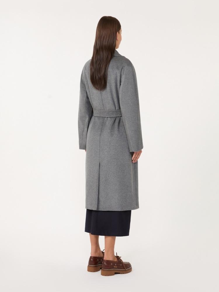 Cappotto midi doppiopetto in lana RESINA 011 WEEKEND 