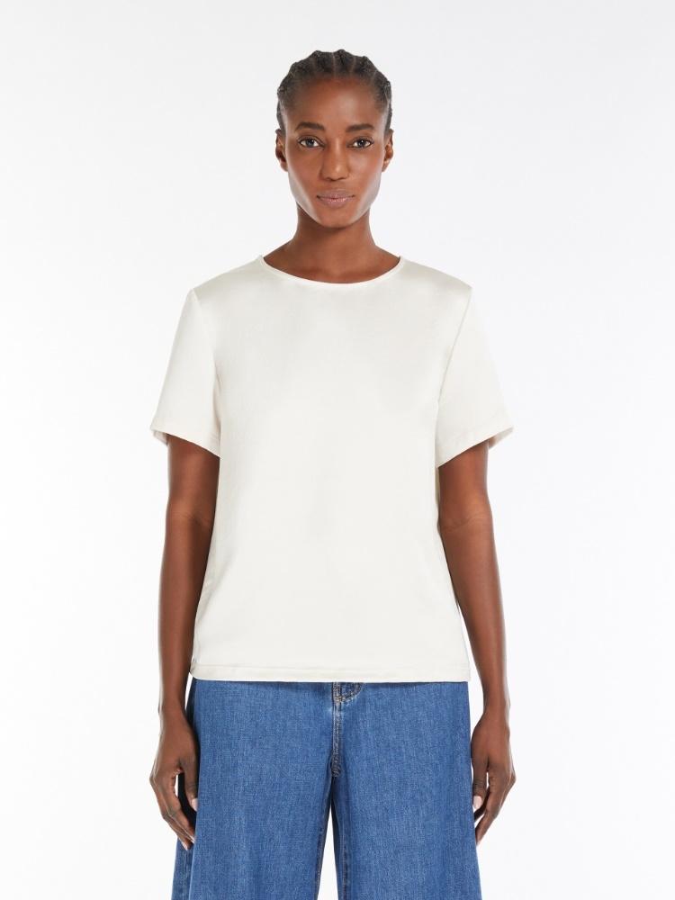 T-shirt donna in raso e jersey AMBURGO 002 WEEKEND 