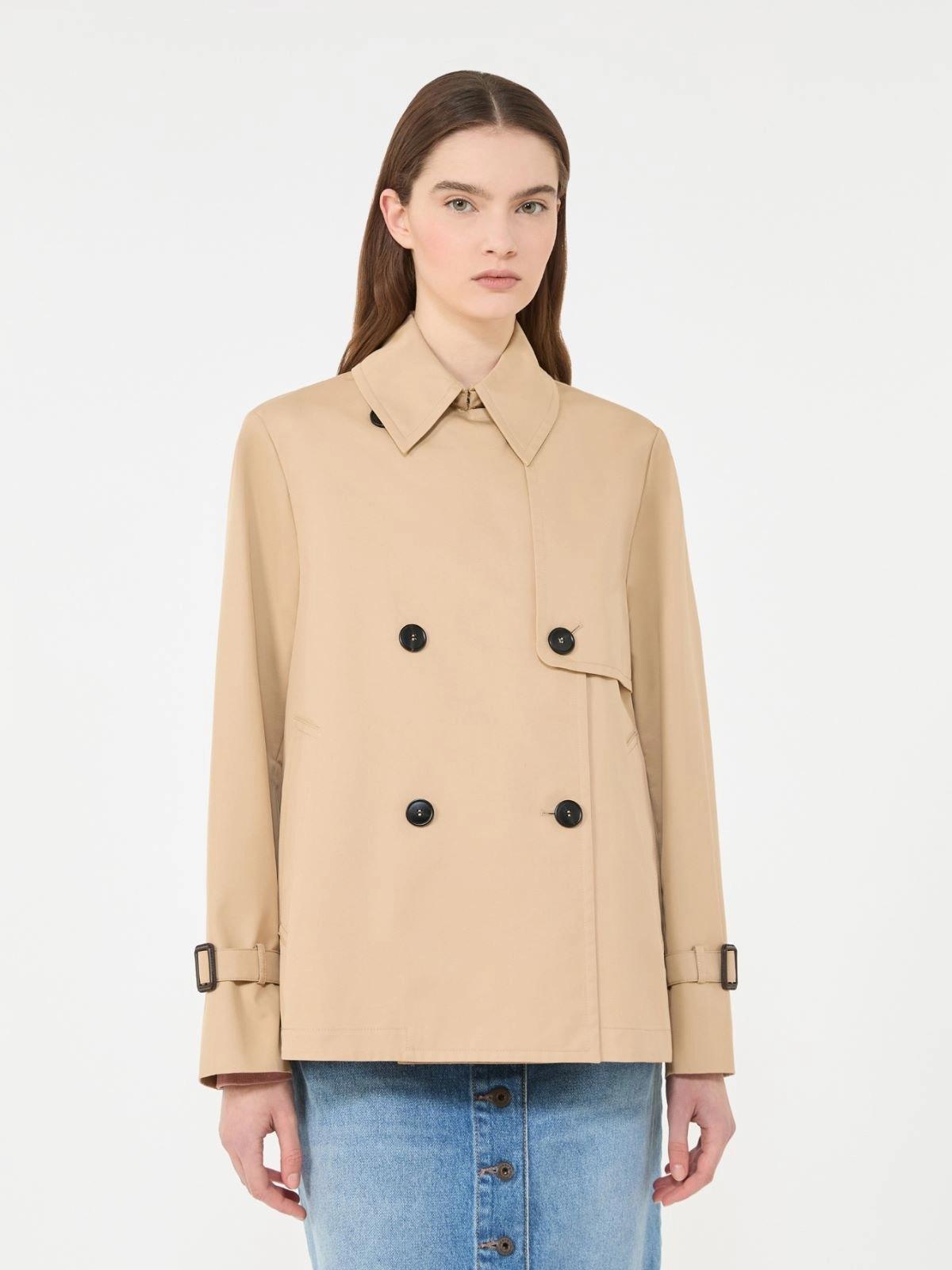 WKDBIGLIA<BR/>Trench crop in gabardina antigoccia WKDBIGLIA 003 WEEKEND 