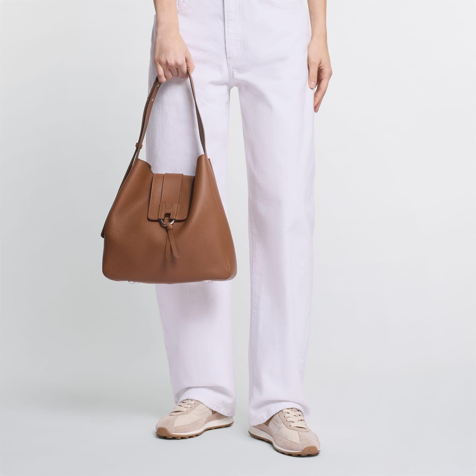 Borsa Hobo Hogan Trend<BR/>Marrone KBW01XS0200TH1 S018 HOGAN 