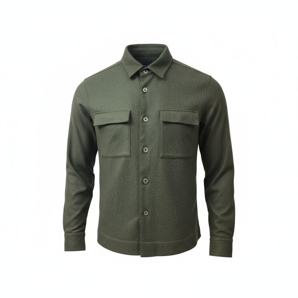 Overshirt Xacus in lana 150914550 05 XACUS 