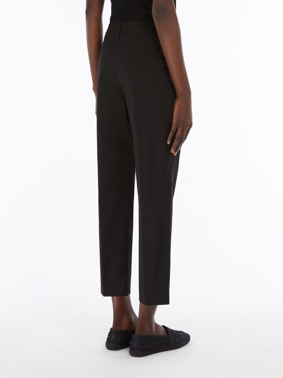 Pantalone a sigaretta in gabardina di cotone stretch CECCO 006 WEEKEND 