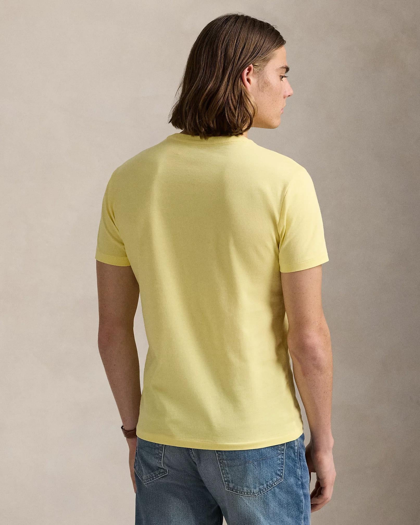 Maglietta in jersey di cotone<BR/> 710671438 414 RALPH LAUREN 