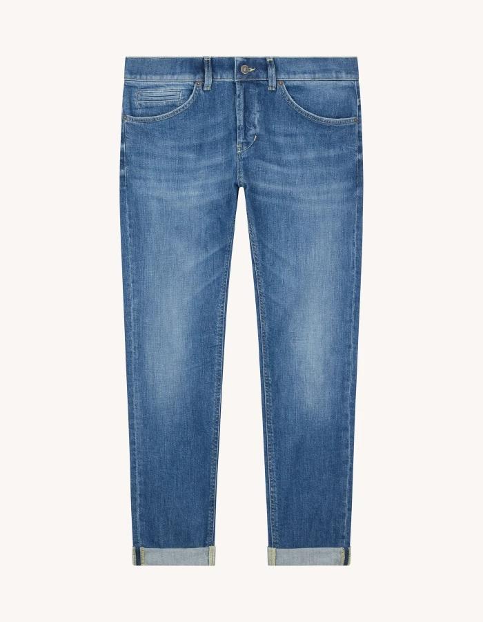 Jeans George skinny in denim stretch riciclato
