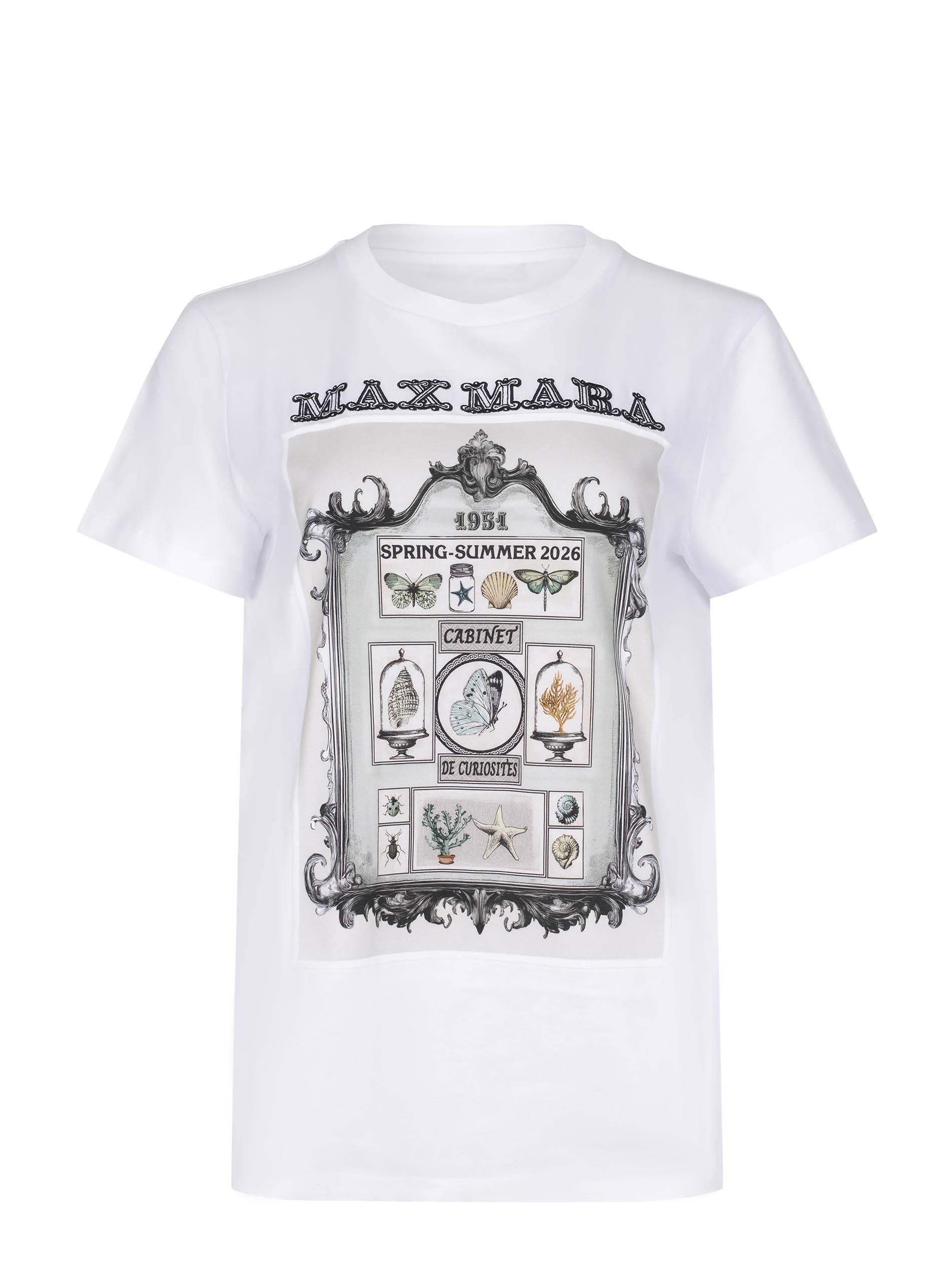 T-shirt in jersey di cotone MXMSPADINO 020 MAX MARA 