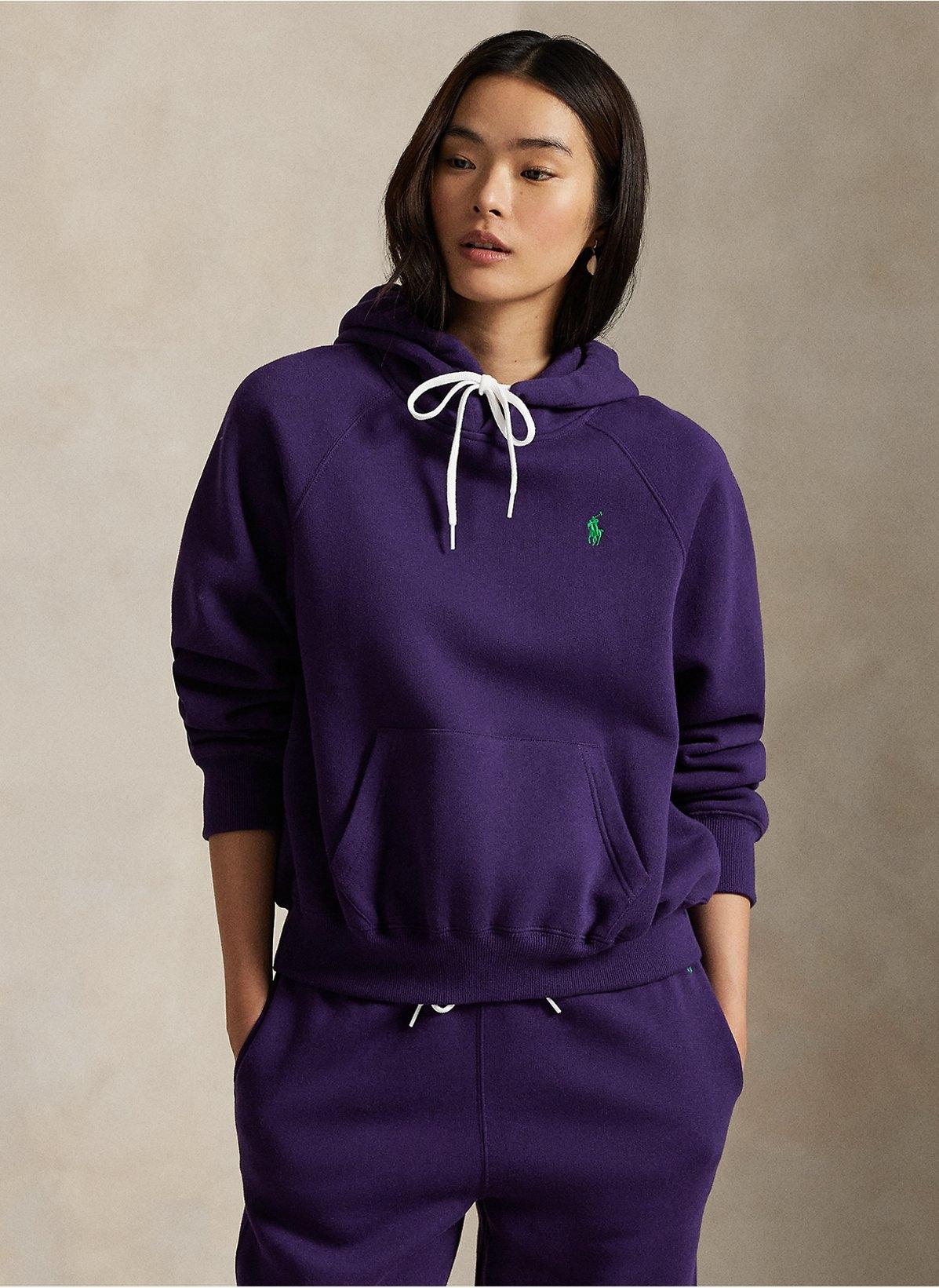 Felpa donna in cotone con cappuccio 211971698 006 RALPH LAUREN 