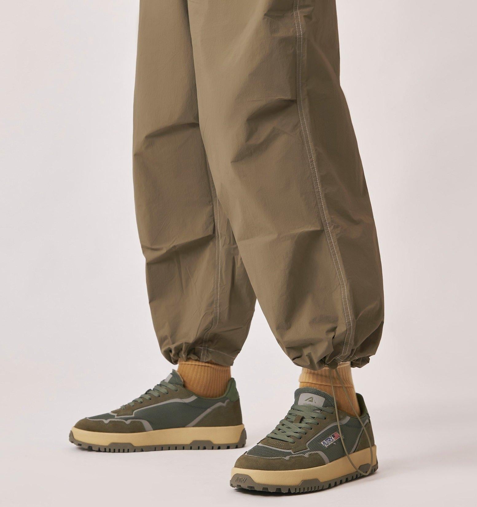 SNEAKERS WILDPACE LOW IN MESH E SUEDE COLORE SCHIO E MILITARY